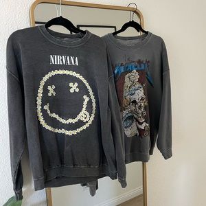 Graphic Sweatshirts from Urban Outfitters 2 pack